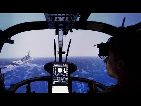 Augmented Reality Display Helps Helicopter Pilots Land Safely on Ships