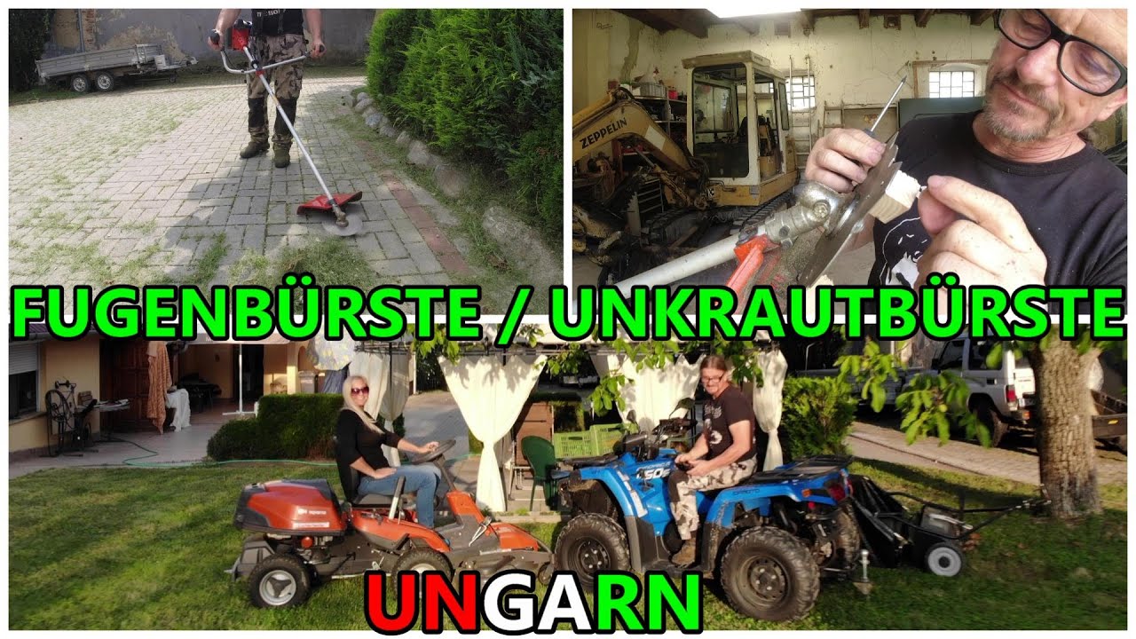 Unkrautbürste 2.0