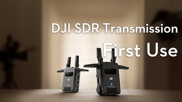 DJI SDR Transmission｜Using for the First Time