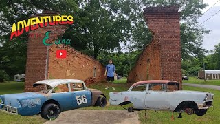 Abandoned Buildings and Vintage Race Cars