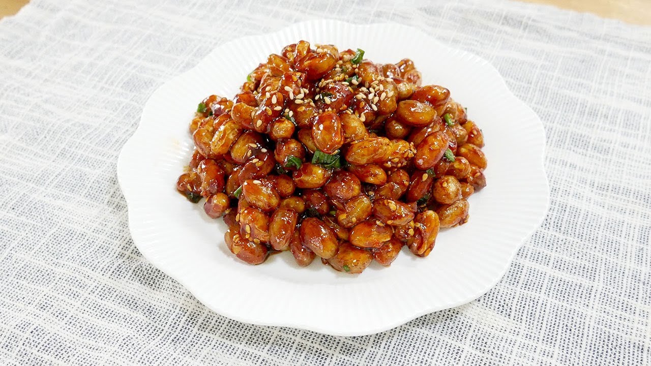 강낭콩 조림 ( stir fry kidney bean ) YouTube