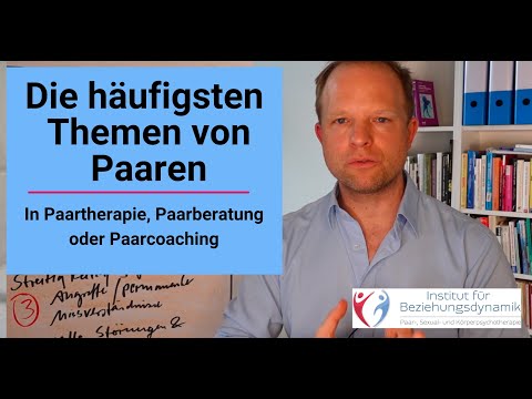 Aus der Paartherapie - die häufigsten Themen von Paaren in Paarberatung/ Paarcoaching/