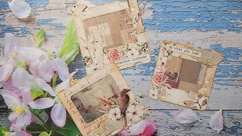 Craft With Me Slide Film Ephemera PART 1 / September Design Team Project for Mad Paper Crush