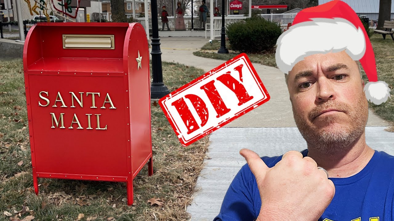 Letter To Santa Outdoor Mailbox