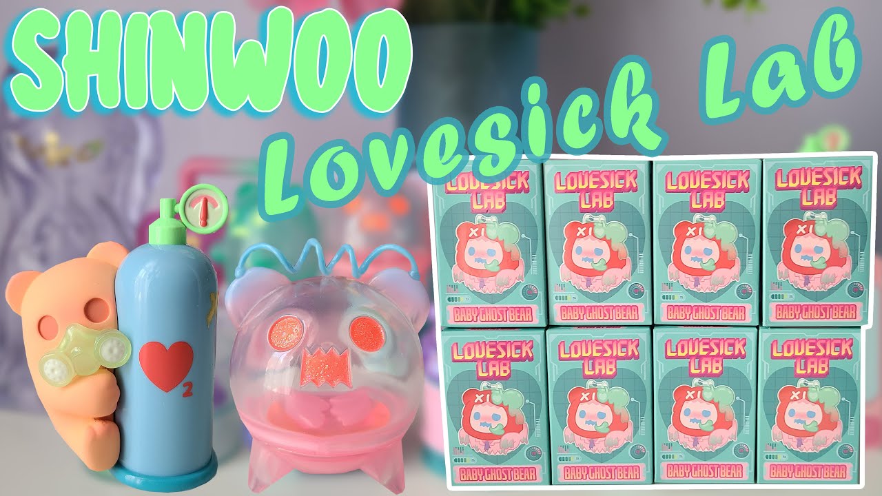 Lovesick Labs by Finding Unicorn x Shin Woo (8 Blind Box Unboxing)