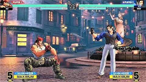 Ralf Jones vs Robert Garcia (Hardest AI) - KOF XV