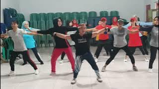 LINTING DAUN VIRAL TIKTOK - KREASI SENAM/KARANGGEDANG BY RIESTA DANCE AEROBIC