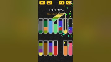 Water sort puzzle level 5917