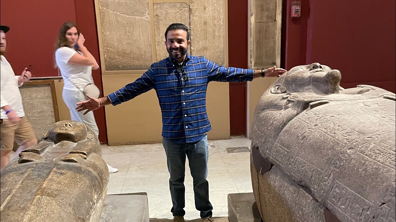 The Royal Mummies hall Cairo Egypt