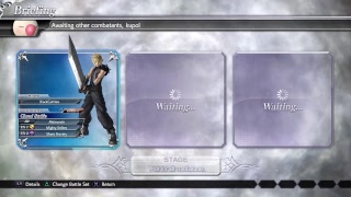 Dissidia Final Fantasy NT Closed Beta #1