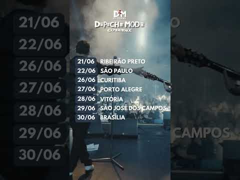 Dm Experience - Depeche Mode Tribute Memento Mori Brazil Tour Dates 2024 By Depechemode Live