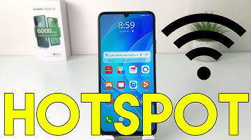 How to Set Up Mobile Hotspot on Huawei Nova Y70 - Create WiFi Hotspot