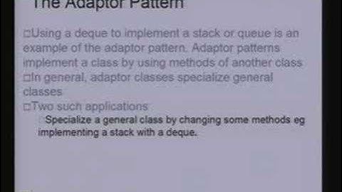 Lecture - 3 Queues and Linked Lists