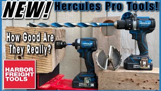 NEW Harbor Freight Hercules Brushless Drill Kits Under $100! How Good Are They Really?