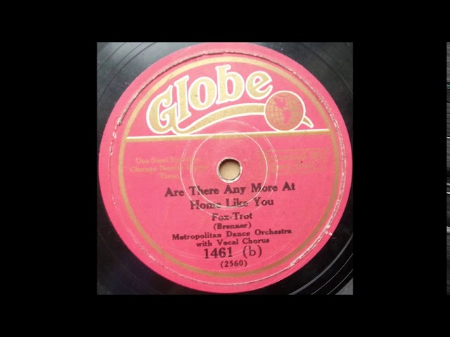 Watch Metropolitan dance orchestra - Are there any more at home like you on YouTube Watch Metropolitan dance orchestra - Are there any more at home like you on YouTube