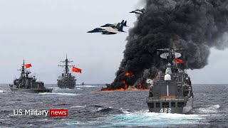 Tense (May 21,2024) Chinese Coast Guard intercept Philippines vessels that illegally entered in SCS