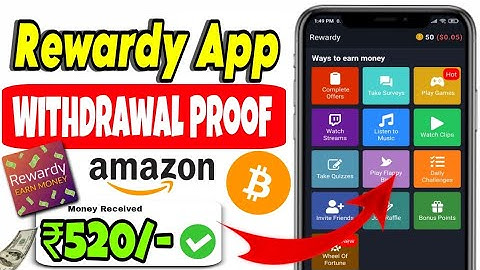 Rewardy App Withdrawal Proof 🔥🤑 Rewardy App Real Or Fake | New Cryptocurrency Earning App 2025
