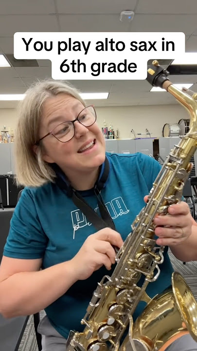 Alto Sax ➡️ Bari Sax 🏆 #band #saxophone #barisax #baritonesax #altosax