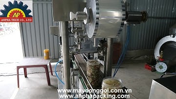 Dây chuyền chiết rót thạch và dán màng hủ | Cơ Khí Anpha