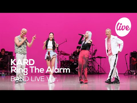[4K] KARD - “Ring The Alarm” Band LIVE Concert [it's Live] шоу живой музыки