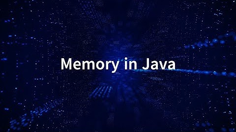 White Belt - Memory Allocation and Garbage Collection in Java