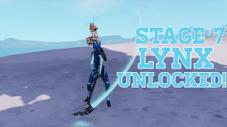 Unlocking Stage 7 Lynx New Blue Scratchmark Pickaxe Unlocked