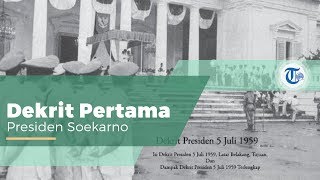 Dekrit Presiden 5 Juli 1959, Dekrit yang Dikeluarkan Karena Kegagalan Badan Konstituante