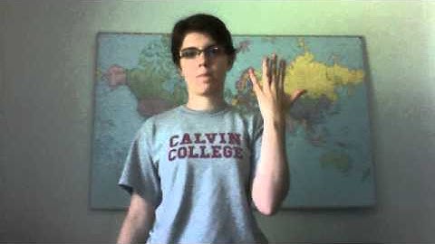 Sign Language Lesson #9 Assignment #2