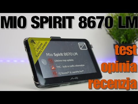 MIO Spirit 8670 LM - Nawigacja - Test recenzja opinia prezentacja VBT PC