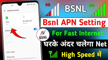 BSNL Internet Speed Boosted FAST with These Simple APN Settings | Bsnl Apn Setting Latest