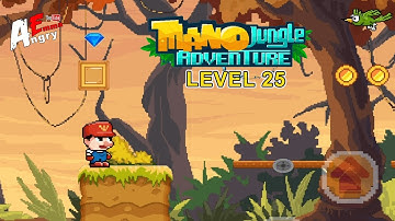 Mano Jungle Adventure - Level 25 / Gameplay Walkthrough (Android, iOS)