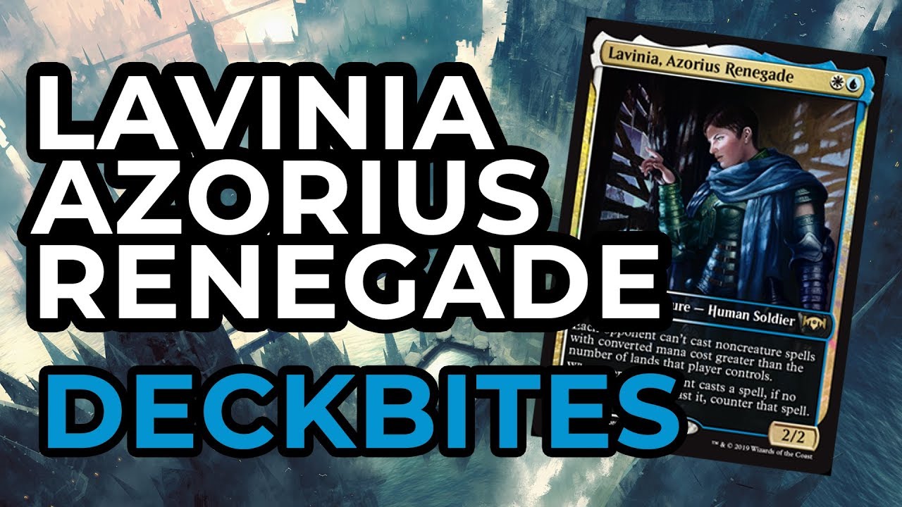 Lavinia Azorius Renegade Deckbites Commander Decktech Youtube