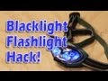 Blacklight Flashlight Hack! Nasty stain locator!