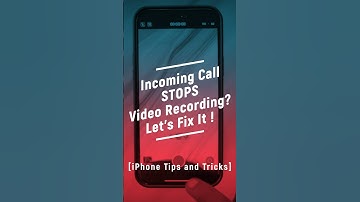 How to Block Incoming Calls while Video Recording? #Tips and #Tricks
