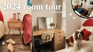 2024 AESTHETIC ROOM TOUR *pinterest inspired, minimalist, complete transformation*