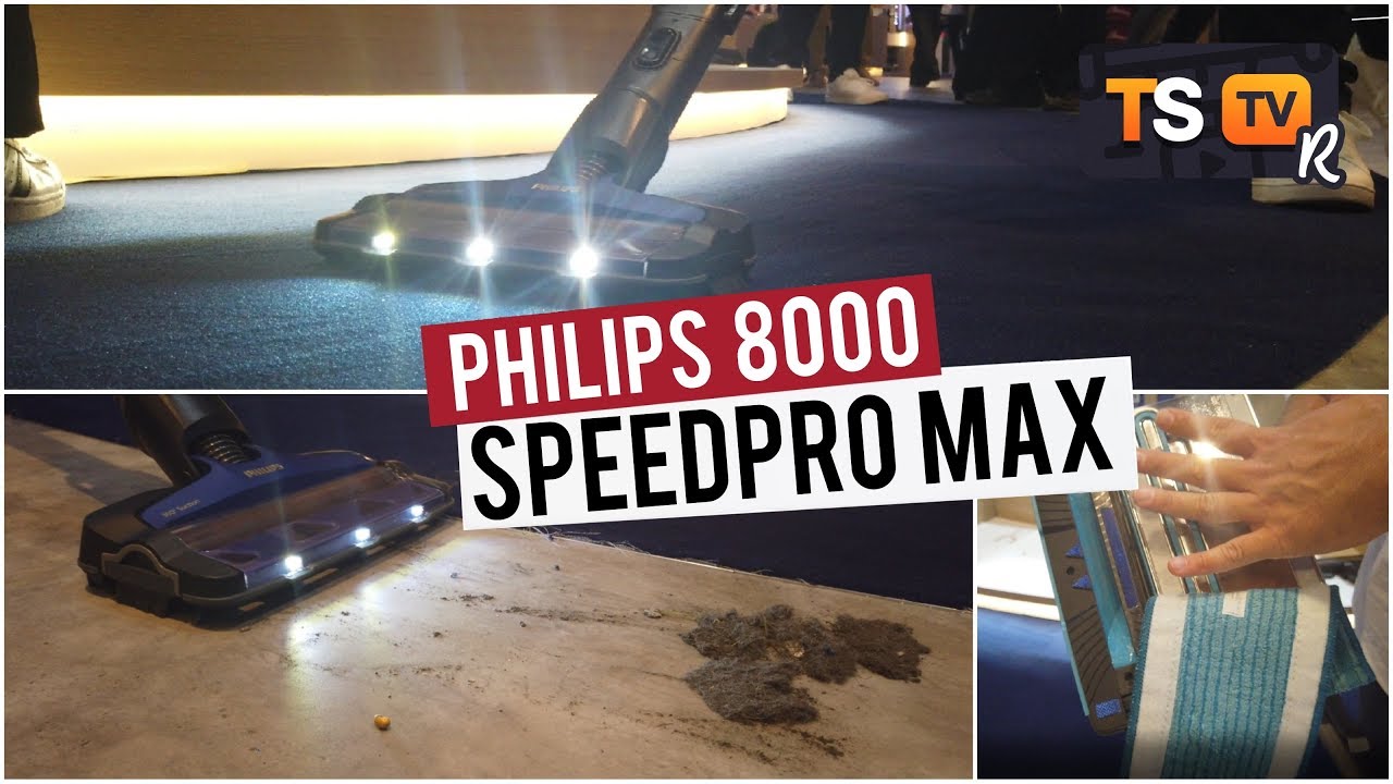 YouTube Aqua & gleichzeitig 8000 Saugen ▻ ? Max Wischen Staubsauger Akku - Philips Speedpro