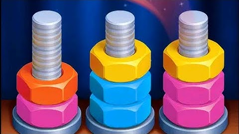 Nuts Spinner: Nut Sort Puzzle gameplay (Android)