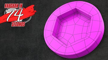 MODO | Modeling an All-Quad Internal Hex Shape