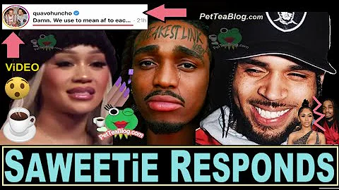 Saweetie EXPOSES Quavo DMs to her, Chris Brown Clowns him for that "Lightskin vs Brownskin" BAR 😂 ☕🤔