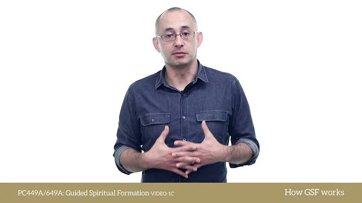 How Guided Spiritual Formation Works- Graham Stanton