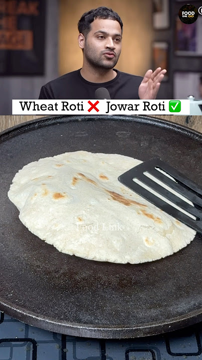 High Fibre Jowar Roti Recipe #shorts