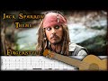 Guitar tab jack sparrow theme