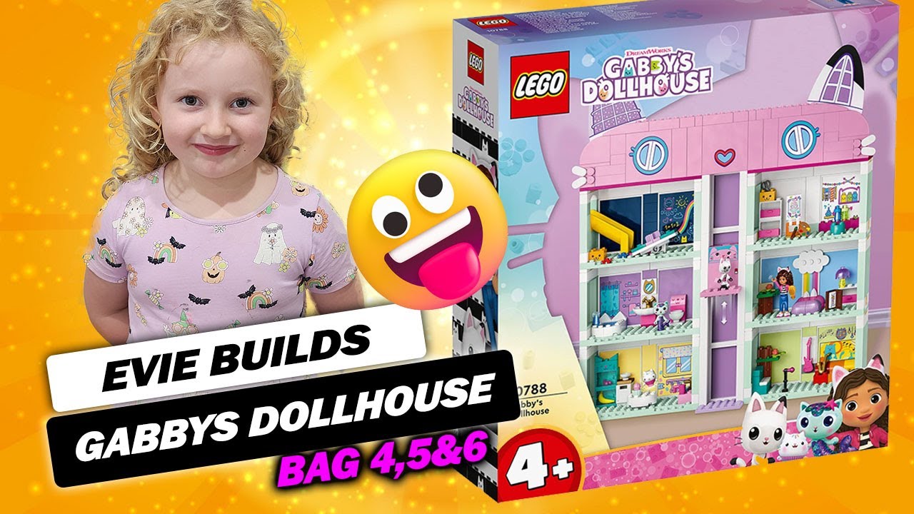 Building Gabby and Mercat's Ship and Spa 😻🧜🏾‍♀️ LEGO build