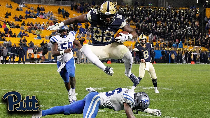 Pitt RB Darrin Hall Top Plays 2018