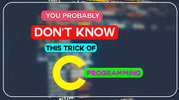 Run C Program without Writing Main() | Learn fast this trick of C Program | The Source Code #cpp #c