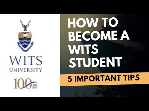 How to apply at Wits University