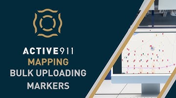 How to bulk upload map markers into ActiveAlert