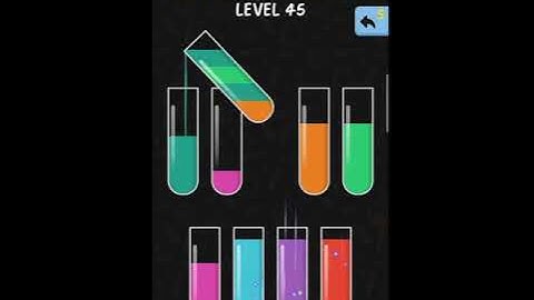 Water color sort ||water color sort level - 41 to level - 50 walkthrough solution (IOS/Android)