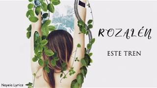 Miniatura del video "Rozalén - Este Tren Letra"