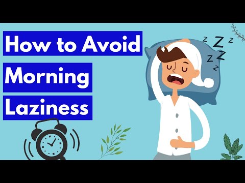 11 Ways to avoid morning laziness